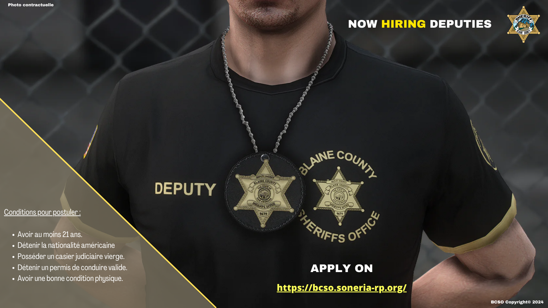 Now Hiring Deputies